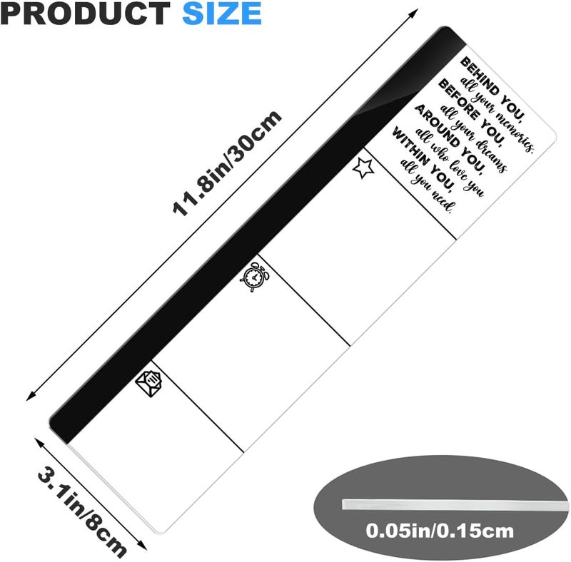 HTBIG Computer Monitor Memo Board Within You Logo Decor Monitor Message Board Sticky Notes Office Desk Accessories for Send Family Members Office Friends and Colleagues Gifts - Image 3